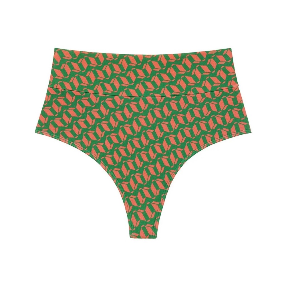 COPY - Montce Geo added coverage bikini bottom